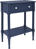 Linon Raleigh Navy Accent Table by Linon
