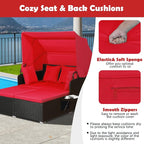 Tangkula Patio Rattan Daybed - Image 5