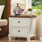 SAVOR LIFE Farmhouse Nightstand by SAVORLIFEFurniture