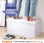 COSYLAND Ottoman Bench with Storage - Image 4