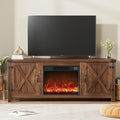 YESHOMY Fireplace TV Stand by SearchallYESHOMY