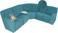 ALIECOM 100% Waterproof Recliner Sectional Couch Covers L Shape Stretch Corner by ALIECOM