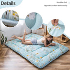 MAXYOYO Rustic Floral Korean Floor Mattress, Foldable Mat Roll Up Camping - Image 5