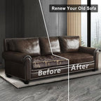 ANARACHON Leather Look Couch Cushion Covers Sofa Seat Slipcovers Sets Couches - Image 7