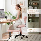 Pinmoco Ergonomic Cross Legged Chair, 360° Swivel Meditation Chair - Image 4