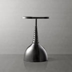 Homes: Inside + Out Halric Modern 24" Tall Round End Table - Image 10