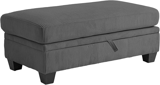 CHIC HOUSE Middle Module for Modular Couch, Corduroy Customizable Chaise by CHICHOUSE