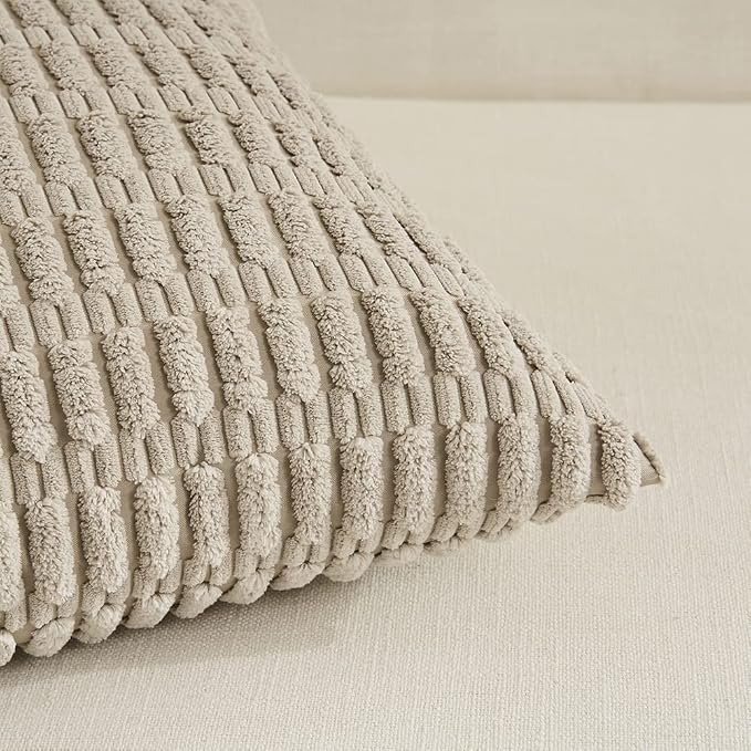 Fancy Homi 4 Packs Decorative Throw Pillow Covers - Image 4