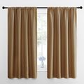 NICETOWN Blackout Curtains for Bedroom, 1 Pair, 42 by 45-inch, Window Treatment by NICETOWN