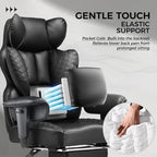 COMHOMA Big and Tall Office Chair Heavy Duty Wide Ergonomic Gaming Chair - Image 4