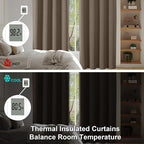Simplebrand Brown Blackout Curtains - Image 6