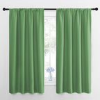 NICETOWN Kitchen Curtains, Short Blackout Drapes, Froest Green, Thermal by NICETOWN