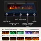 oneinmil 78" Fireplace TV Stand - Image 3