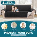 Turquoize 100% Waterproof Sofa Covers Couch Cover Sofa Cover - Image 2