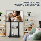 Maiproo Rolling TV Stand with Wheels - Image 2
