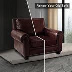 ANARACHON Leather Look Couch Cushion Covers Sofa Seat Slipcovers Sets Couches - Image 7