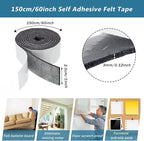 Shappy 2 Packs 120 x 1 x 0.12 Inch Felt Strips - Image 2