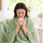 BEDELITE Sage Green Twin Blanket - Image 4