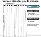 SimpleHome 100% Blackout Curtains - Image 2