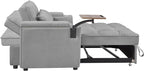 Auvsoce 65'' Convertible Sleeper Sofa Bed - Image 7