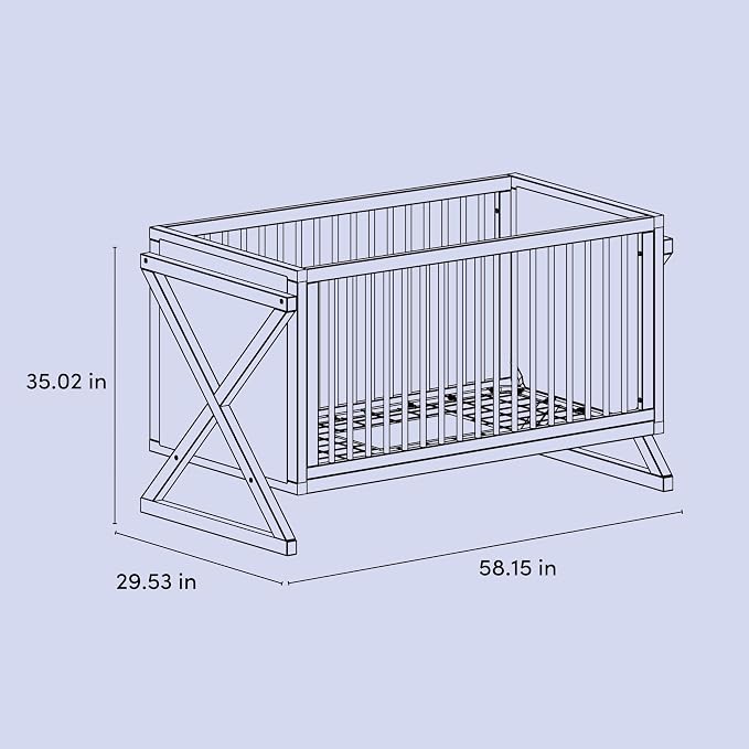 Storkcraft Equinox 3-in-1 Convertible Crib – GREENGUARD Gold Certified - Image 6