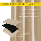 NICETOWN Blackout Window Curtains - Image 3