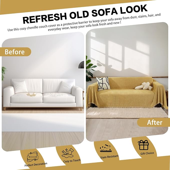 DREAMINGO Modern Minimalism Couch Cover - Image 4