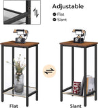 HOOBRO Tall Side Tables, Industrial End Telephone Tables - Image 7