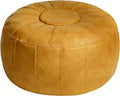 Thgonwid Unstuffed Moroccan Storage Pouf Foot Stool Ottoman Seat Handmade Faux by Thgonwid