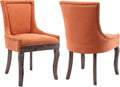 Modern Dining Chairs Set of 2, High Back Dining Chairs Side Chairs by MZDOO