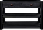Grain Wood Furniture Montauk Console Table, Solid Wood - Image 4