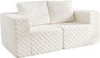 Modular Sectional Sofa 2 Seater Loveseat Modular Couch - Image 9