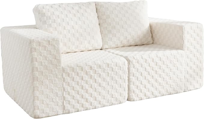 Modular Sectional Sofa 2 Seater Loveseat Modular Couch - Image 9
