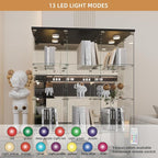 Beauty4U Glass Display Cabinet - Image 6