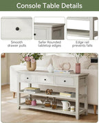 Karl home Console Table Entryway Desk, Sofa Side Table - Image 6