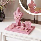 Coral Pink Velvet Drawer Liner Contact Paper - Image 2