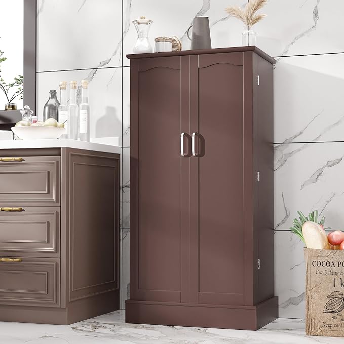kepptory 47” Pantry Cabinet, Kitchen Pantry Storage Cabinet - Image 9