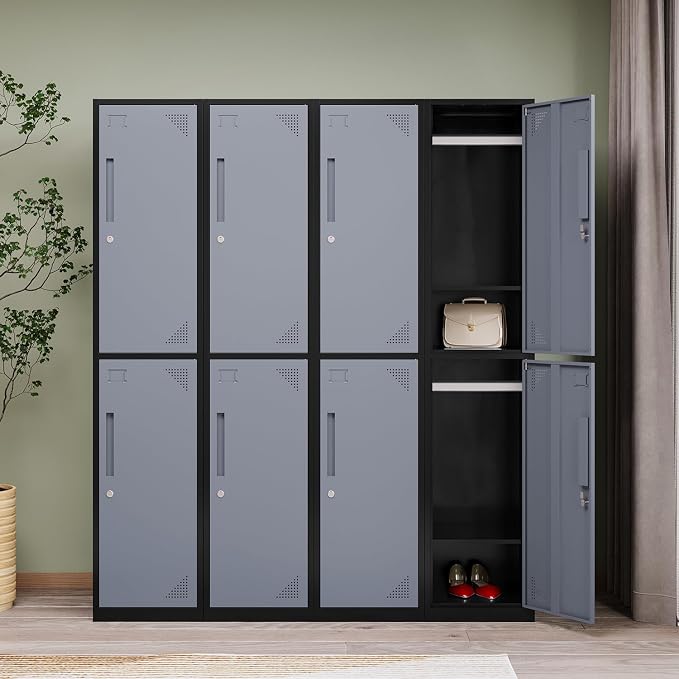 Metal Locker with 2 Doors - Image 2