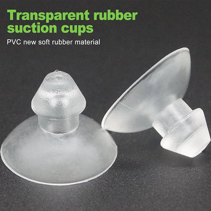 20 Pack 18mm/0.7" Transparent Anti-Collision Suction Cups - Image 3