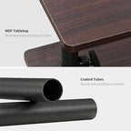Swivel Side Table for Small Spaces, Adjustable Height End Table for Different - Image 6