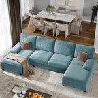 U-Shaped Sectional Couches for Living Room, 4 Seat Sofa by Shintenchi%7CFurnitureMadeforRealLife