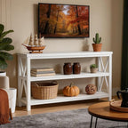 FATORRI Console Table for Entryway, Long Sofa Table - Image 6