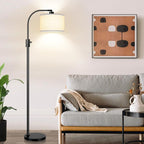 Nintiue Upgraded Modern Arc Dimmable Tall Standing Floor Lamp - Image 5
