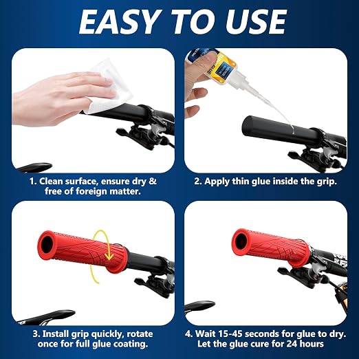 Grip Glue 100g, Instant Handlebar Grip Glue - Image 5