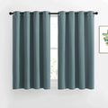 NICETOWN Blackout Greyish Blue Curtains by NICETOWN