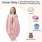Lukeight Stuffed Animals Storage Bean Bag Chair Cover - Image 3