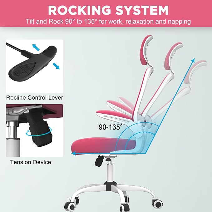 Mimoglad Office Chair, High Back Ergonomic Desk Chair - Image 7