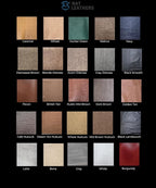 NAT Leathers Black Pebblegrain Soft Faux Leather Fabric PU Sold by The Yard - Image 4
