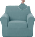 U-NICE HOME Stretch Recliner Chair Cover Armchair Slipcover, Light Blue | by U-NICEHOME