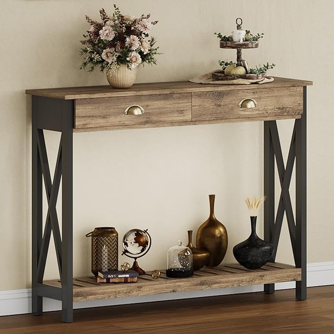 ChooChoo 47" Farmhouse Console Table by ChooChoo